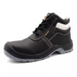 Black Steel Toe Steel Mid Plate Mining Safety Shoes for Men ARL-TM3233
