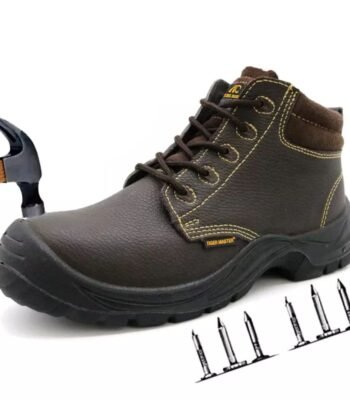 Brown Leather Industrial Safety Boots ARL-TM025H