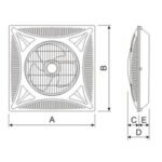 Ceiling Fan Remote Control ARL-FD-35/35P Series