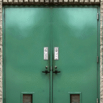 Classic Fun Push Pull Door Signs - Set of 1 Vinyl Signs Sticker