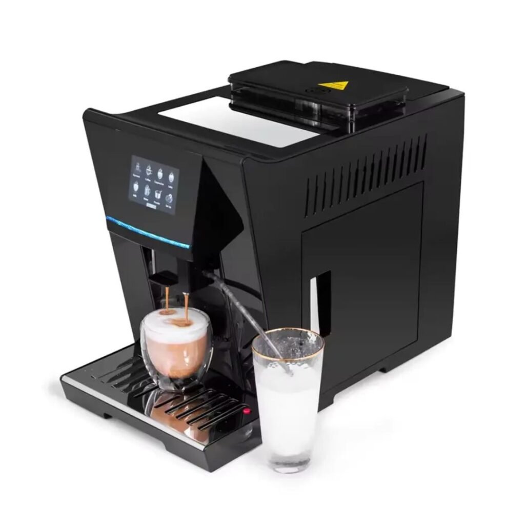 Commercial Professional Coffee Machine With Milk Frother ARL-CLT-S8