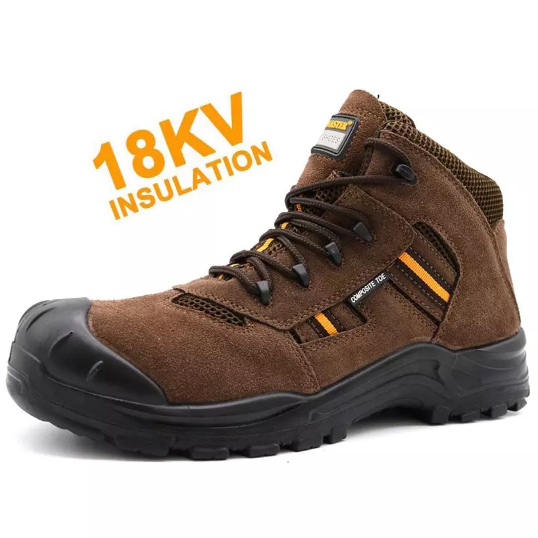Composite Toe 18kv Insulation Power Industry Safety Shoes for Electricians ARL-TM3208