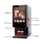 Economical Commercial 4 Hot Flavors Instant Coffee Maker Smart Vending Machine ARL-40S
