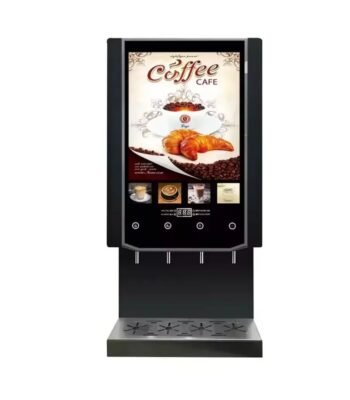 Economical Commercial 4 Hot Flavors Instant Coffee Maker Smart Vending Machine ARL-40S