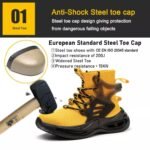 High Ankle Anti-smashing Steel Toe Sneaker Safety Boot ARL-TM3263