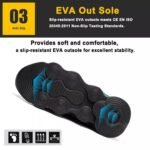 High Ankle Soft EVA Sole Fashionable Safety Shoes for Men ARL-TM3052