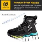 High Ankle Soft EVA Sole Fashionable Safety Shoes for Men ARL-TM3052