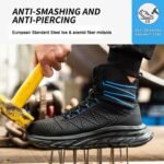 High Ankle Steel Toe Sport Safety Shoes Breathable ARL-TM3264