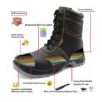 High-top Leather Construction Safety Boots ARL-TM3220