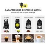 Household 4 In 1Italy Hot Extraction Capsule Espresso Coffee Machine ARL-H2A