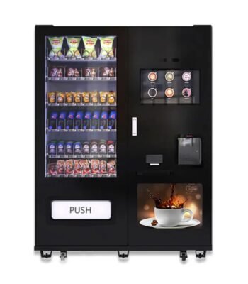 Multi-Payment Method Automatic Combo Vending Machine Snacks Coffee Coin Vending Machines ARL-LE209C