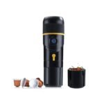 Portable Automatic Handheld Vehicle Mounted 80w Professional Multi Capsule Coffee Maker For Outdoor