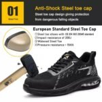 Shock Absorber Puncture Proof Safety Shoes Breathable ARL-TM3238