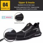 Shock Absorber Puncture Proof Safety Shoes Breathable ARL-TM3238