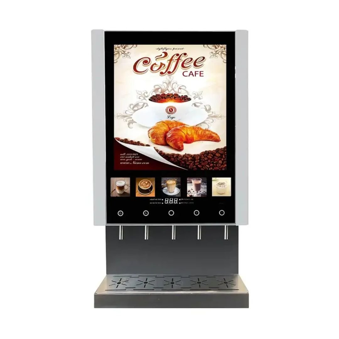 Smart Hot 5 Flavors Instant Coffee Vending Machine ARL-E50S