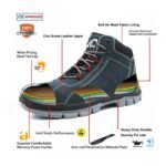 Steel Toe Anti-Puncture Safety Security Shoes Men ARL-TM255