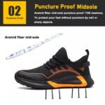Steel Toe Anti-Puncture Sport Safety Shoes for Men ARL-TM3057
