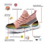 Steel Toe Pink Safety Shoes for Women ARL-TM3266