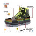 Steel Toe Steel Mid Plate Industrial Safety Shoes for Men ARL-TM014