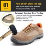 Steel Toe Suede Safety Shoes for Men ARL-TM3229