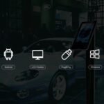 Indoor Floor Tablet Ultra Thin Self Inquiry Kiosk