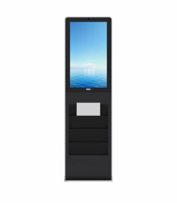 21.5 inch Freestanding Magazine Holder Digital Kiosk