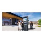 Outdoor Double Sided Digital Advertising Player 75 inch