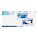 Wall Hanging Double-sided Stretched LCD Digital Display 49.5 inch