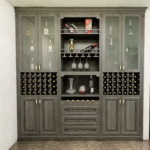 Antique Home Living Room Furniture Wine Bar Display Cabinet ARL-SPW01