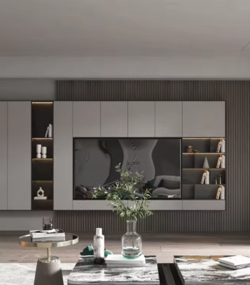Console New Wooden Room Wall Unit Design Furniture