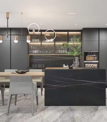 Custom Kitchen Cabinets - Modern Luxury Design