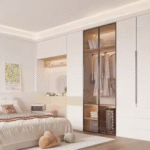 Custom Modern Bedroom Furniture Set with Freestanding Walk-in Closet ARL-ST036