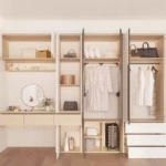 Custom Modern Bedroom Furniture Set with Freestanding Walk-in Closet ARL-ST036