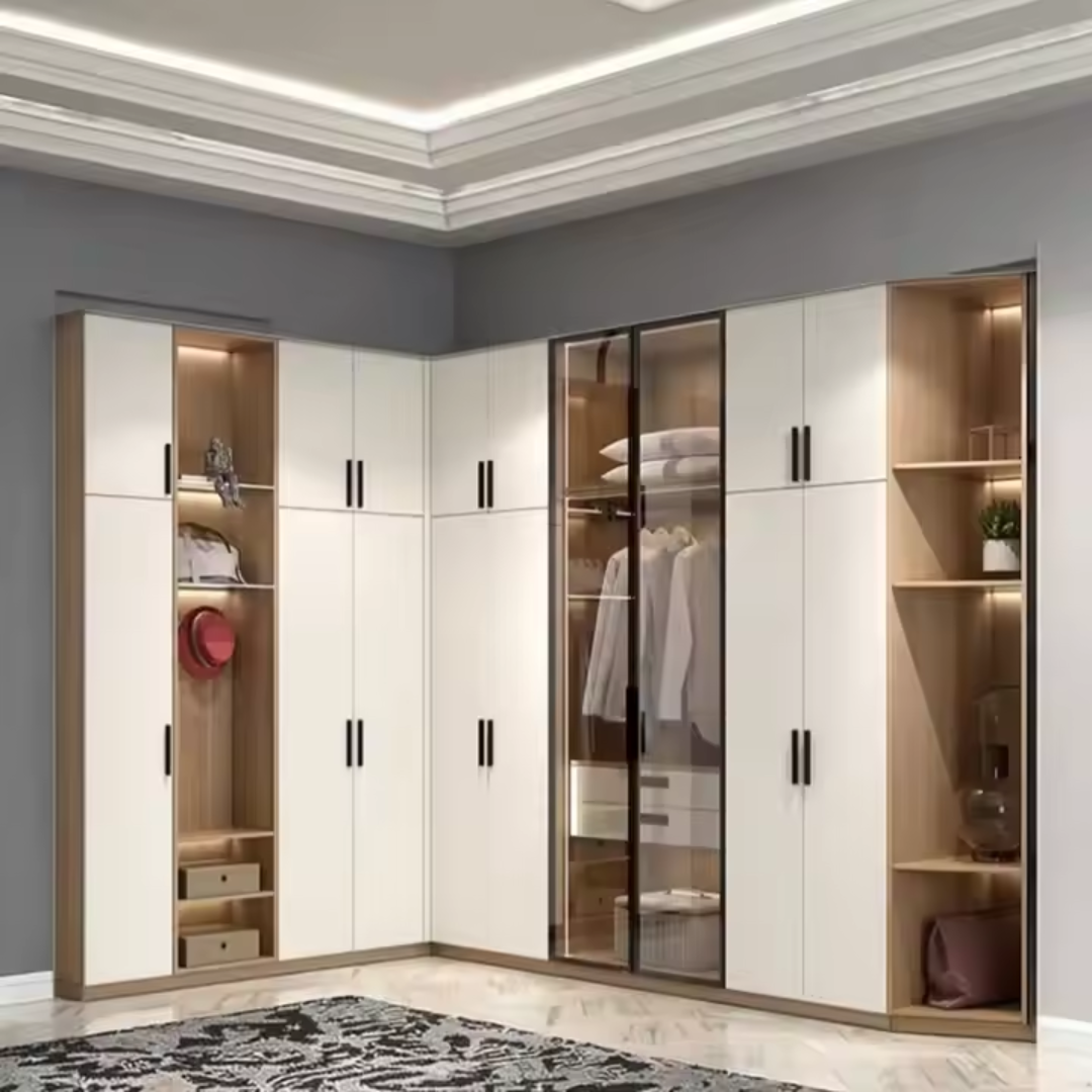 Customizable Modern Swing Door Bedroom Furniture ARL-STWD-10