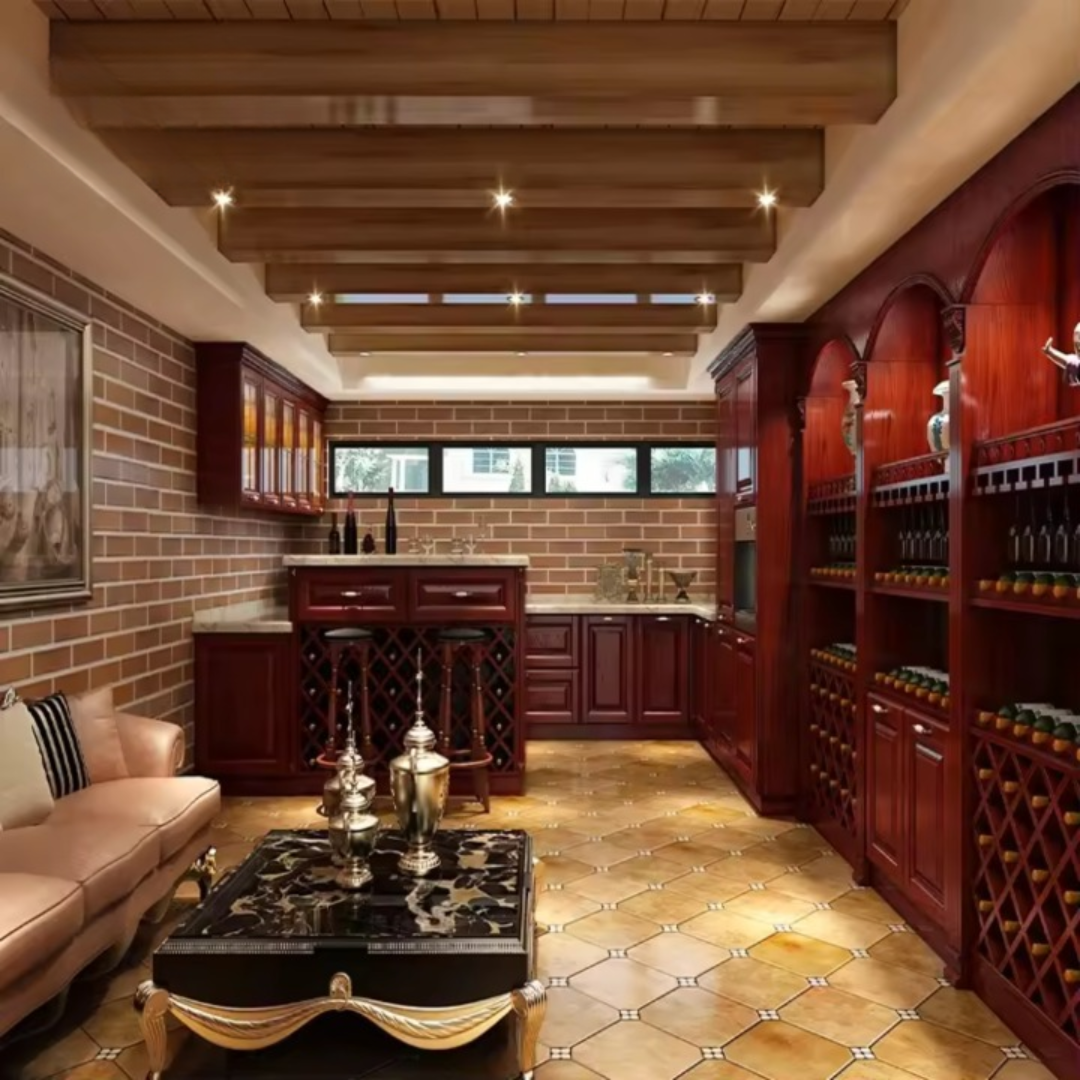 Customized Antique Wine Cabinet ARL-JG-11