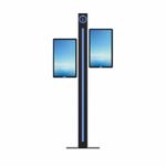 Floor Stand Digital Road Way Finding Signage 21.5 inch