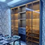 French Style Solid Wood Glass Display Cabinet ARL-SP202091803