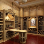 Home Bar & Office Furniture Wine Cabinet Rack with Storage Function ARL-JG-12