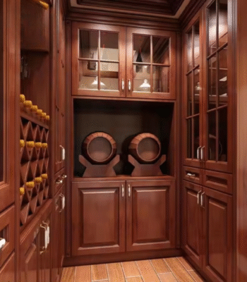 Home Furniture Living Room Solid Wood Red Wine Cabinet ARL-JG-10
