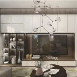 Home Living Room TV Cabinet Unit ARL-LZ20