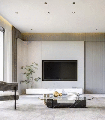 Hotel Floating TV Cabinet with Drawers
