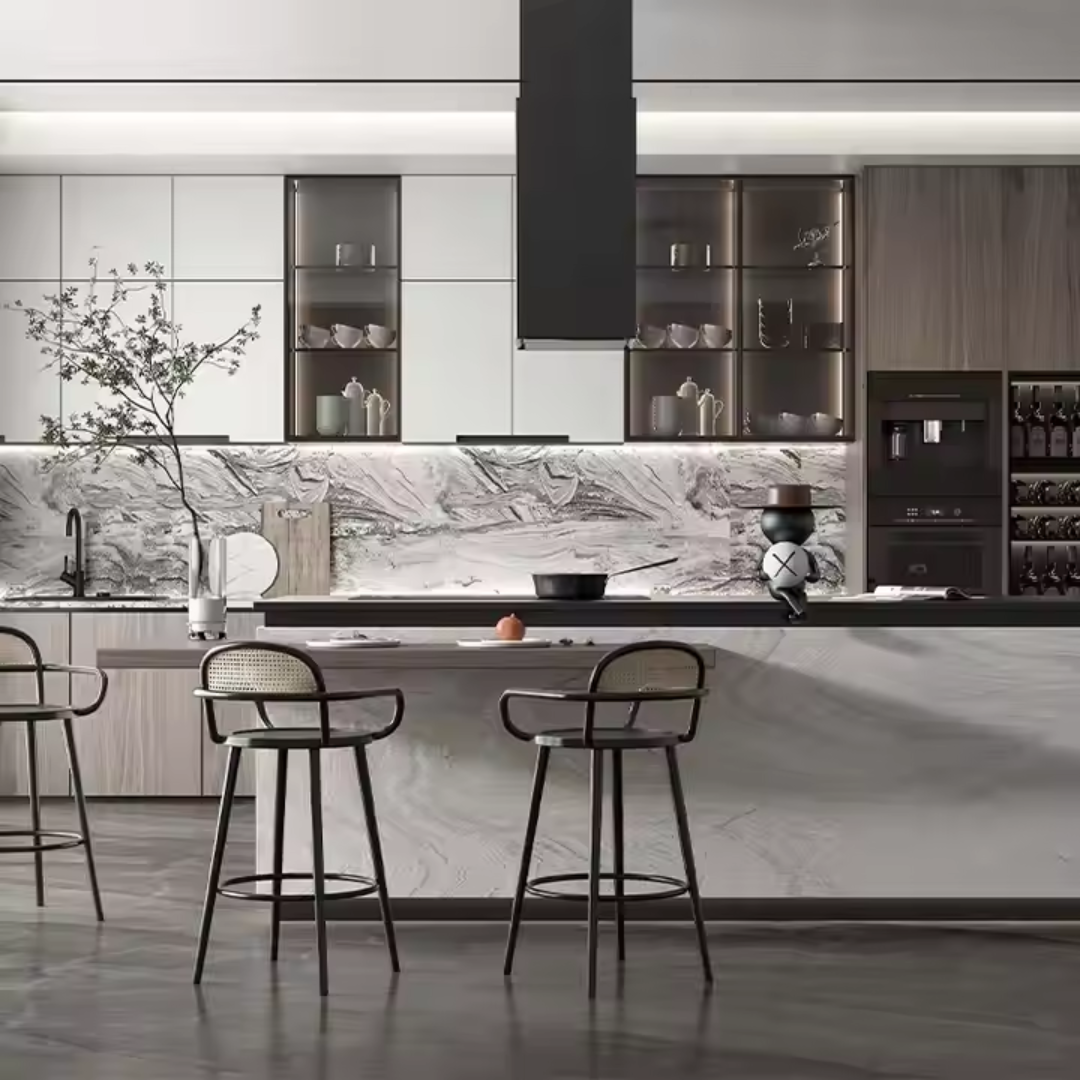 Luxury Complete Modern Fitted Kitchen Cabinets ARL-SP2020091603