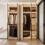 Luxury Custom Bedroom Furniture Minimalist Wardrobe ARL-STW001