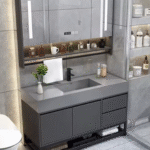 Luxury Modern Unassembled Bathroom Vanity Set