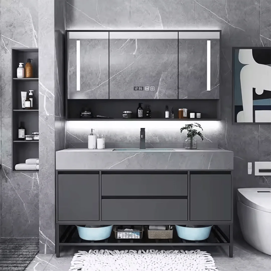 Modern American Floating Bathroom Vanity Cabinet Modern American Floating Bathroom Vanity Cabinet