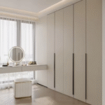 Modern Bedroom Vanity & Wardrobe Combination Sleek Aesthetic