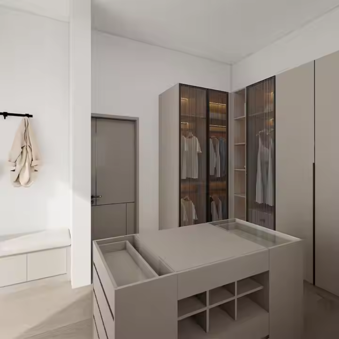 Modern Dressing Room Design Neat and Elegant Wardrobe ARL-SW01