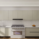 Modern Handle-less Kitchen Cabinet with Integrated Storage and Soft-Close Mechanism ARL-SPK250627002