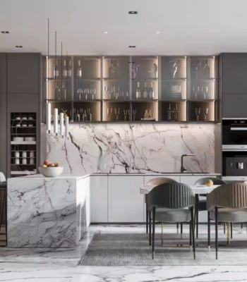 Modern Kitchen Cabinet & Countertop Components
