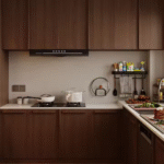 Customized Modern American Kitchen Cabinet Island Cupboard Furniture ARL-KC-02